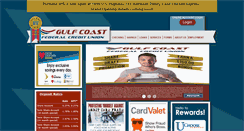 Desktop Screenshot of gulfcoastfederalcu.org
